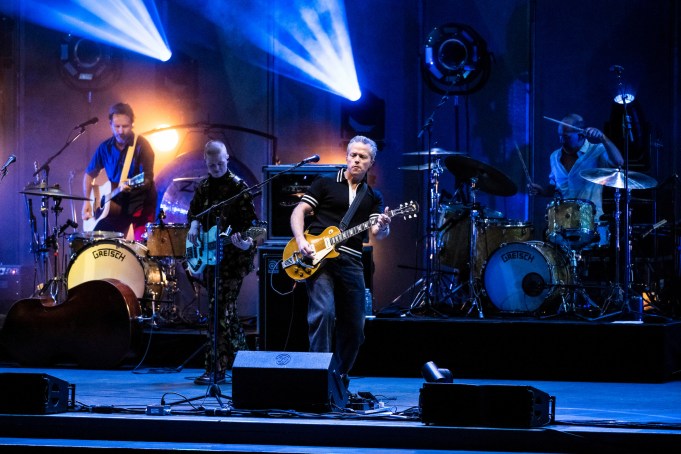 Jason Isbell and the 400 Unit perform at Hollywood Bowl on July 21, 2024 in Los Angeles, CA. (Photo by Timothy Norris/Los Angeles Philharmonic)
