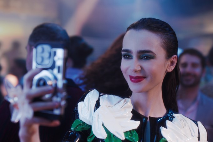 Emily in Paris. Lily Collins as Emily in episode 404 of Emily in Paris. Cr. Courtesy of Netflix © 2024