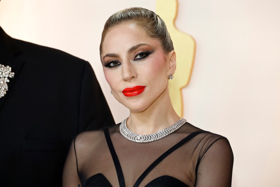 HOLLYWOOD, CALIFORNIA - MARCH 12: Lady Gaga attends the 95th Annual Academy Awards on March 12, 2023 in Hollywood, California. (Photo by Mike Coppola/Getty Images)
