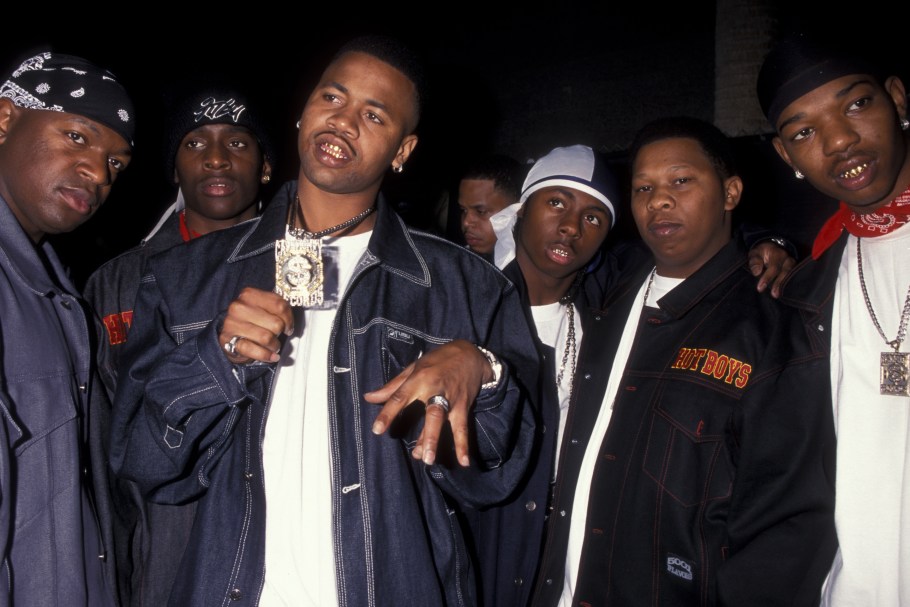 Rappers Birdman, Turk, Juvenile, Lil Wayne, producer Mannie Fresh and B.G. of the Hot Boys attend 10th Annual Billboard Music Awards on December 8, 1999 at the MGM Grand Hotel and Casino in Las Vegas, Nevada. (Photo by Ron Galella, Ltd./Ron Galella Collection via Getty Images)