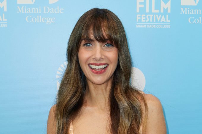 MIAMI BEACH, FLORIDA - APRIL 13: Alison Brie attends "Apples Never Fall:" A Conversation With Alison Brie at Regal South Beach on April 13, 2024 in Miami Beach, Florida. (Photo by Romain Maurice/Getty Images)