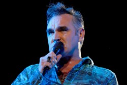 INDIO, CA - APRIL 17:  Singer Morrissey performs during day one of the Coachella Valley Music & Arts Festival 2009 held at the Empire Polo Club on April 17, 2009 in Indio, California.  (Photo by Kevin Winter/Getty Images)