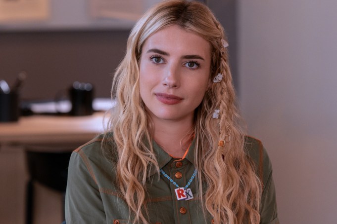 Rex (Emma Roberts) in SPACE CADET Photo Credit: Eric Liebowitz//Prime Video