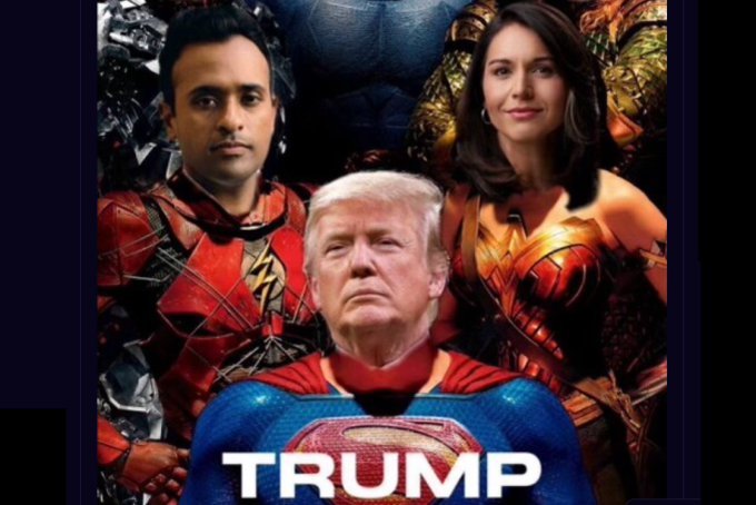Trump Superheroes - Truth Social